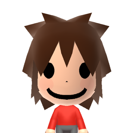 y e e t Mii character: This is a Mii uploaded for the 3DS version and distributed by Mii Central for both the 3DS and Switch versions of Miitopia.