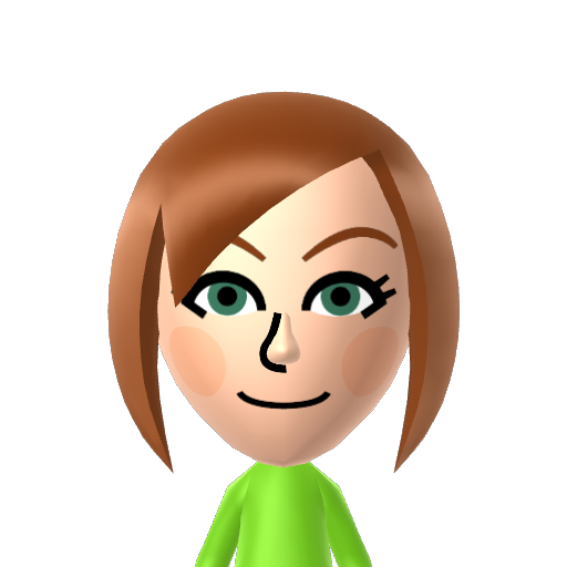 Monika Mii character: These are extracted and derived from the Mii Central Miis from the 3DS Miitopia.