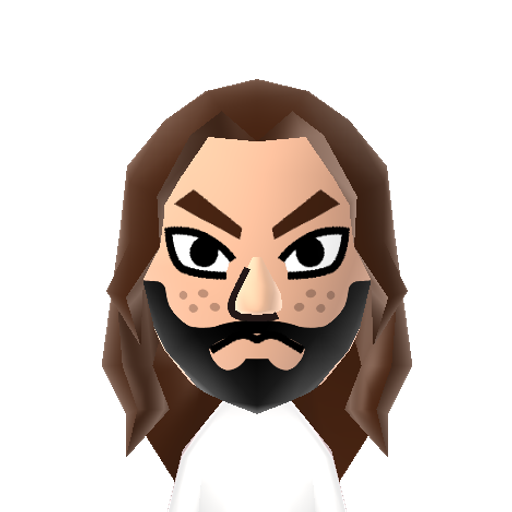 Gandalf Mii character: These are extracted and derived from the Mii Central Miis from the 3DS Miitopia.