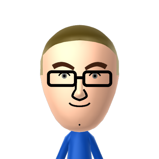 Chris Mii character: A Mii from Hasbro Family Game Night 3