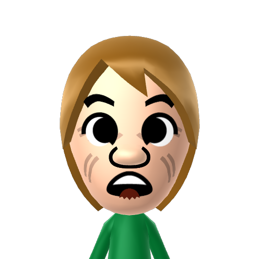 Shaggy Mii character: A random Mii from my Wii U
