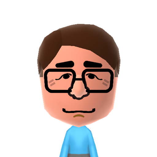 R. Corbett Mii character: One half of comedy double-act "The Two Ronnies" alongside Ronnie Barker.