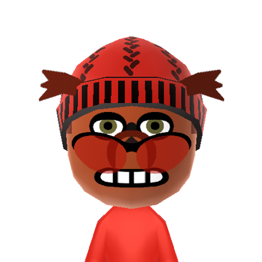Foxy Mii character preview
