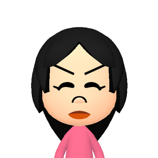 no name Mii character: This Mii is from the Switch SDK as a SampleDB Mii.
