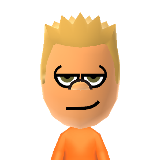 Bart S Mii character: The trouble-making little boy from the animated series "The Simpsons".