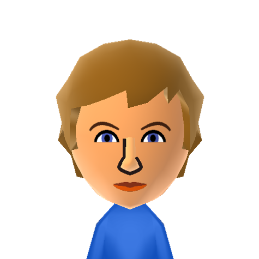 Connor Mii character preview