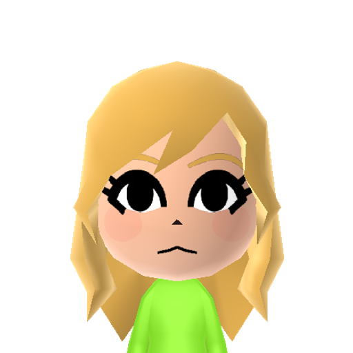 toon zelda Mii character: This is a Mii uploaded for the 3DS version and distributed by Mii Central for both the 3DS and Switch versions of Miitopia.