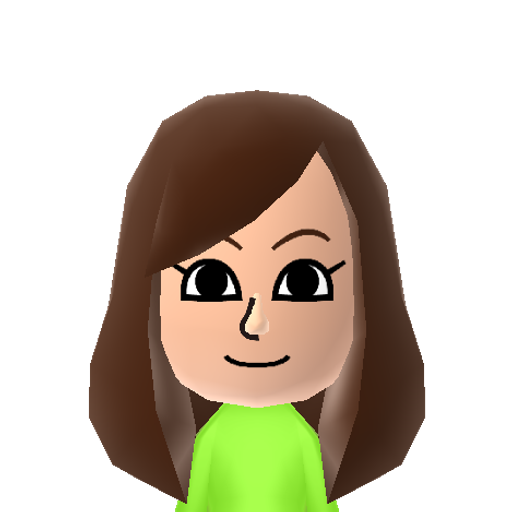 line Mii character preview