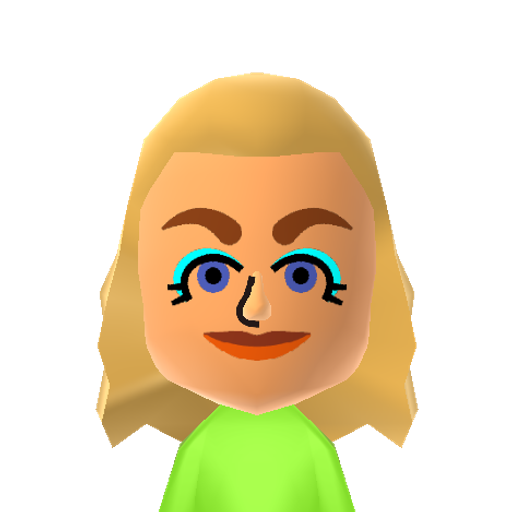Holly Mii character preview
