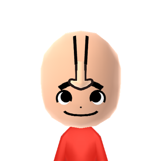 Aang Mii character: The last airbender.