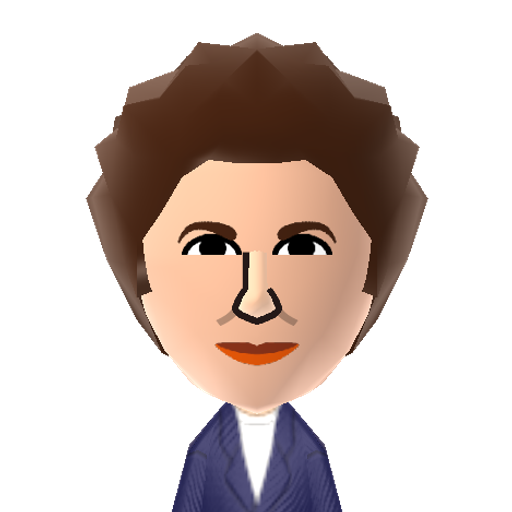 Bob Dylan Mii character: Folk and Rockstar from the 60's