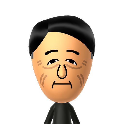 あべそうり Mii character: These are extracted and derived from the Mii Central Miis from the 3DS Miitopia.
