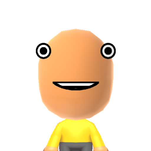 SphreFrend Mii character: Very short lived buddy character from "Le Fantabulous Game".