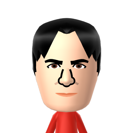 Charlie S. Mii character: Charlie Sheen is an American actor. played in movies like Platoon, Hot Shot, Young Guns and Major League etc..