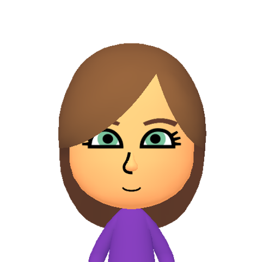 Milkun Mii character: Mii based on the milk chocolate of the choco triplets (new version)
