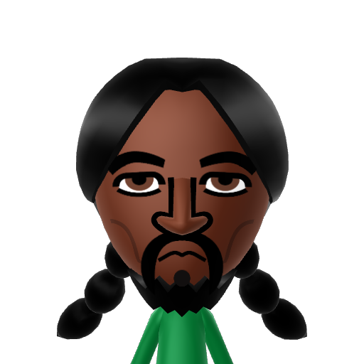 Snopp Dogg Mii character: These are extracted and derived from the Mii Central Miis from the 3DS Miitopia.