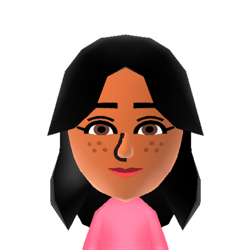 Angie Mii character preview