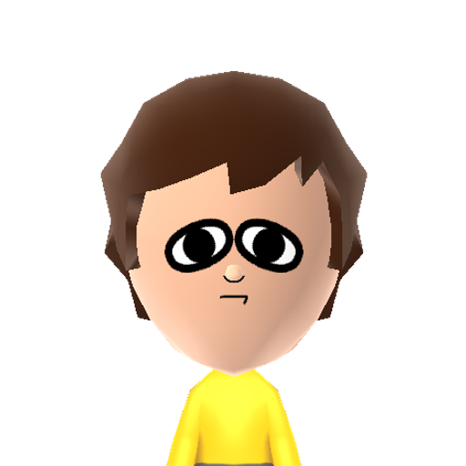 Jimmy Mii character: The stuttering, handi-capable kid from South Park. He often does stand-up comedy. What a terrific audience, very much.