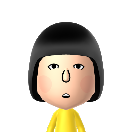 ? Mii character: A Mii uploaded to Check Mii Out Channel (WiiLInk)