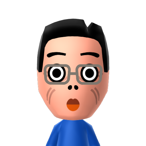 ? Mii character: A Mii uploaded to Check Mii Out Channel (WiiLInk)