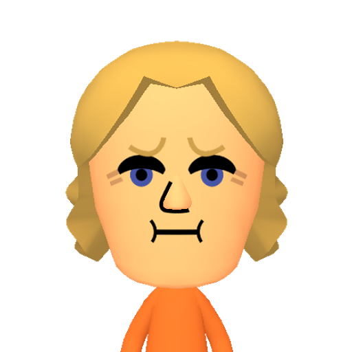 no name Mii character: This Mii is from the Switch SDK as a SampleDB Mii.