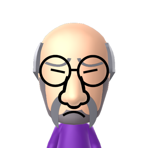 Uncle Ted Mii character: by Aski1