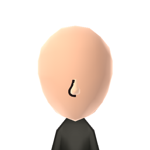 Slenderman Mii character preview