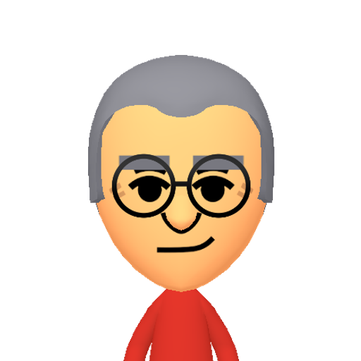 パヒビピフブプヘベペ Mii character: This Mii is from the Switch SDK as a SampleDB Mii.