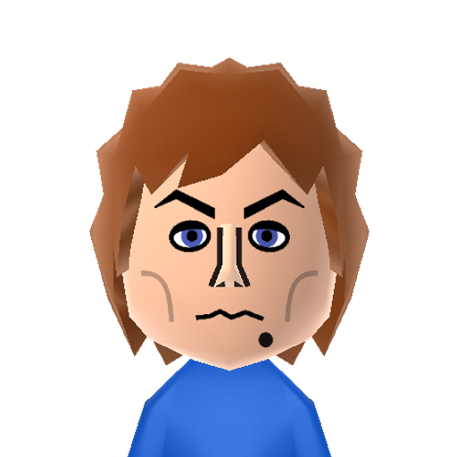 Pierre Mii character: From "Wii Sports" and "Wii Party".