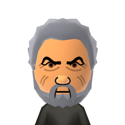 Alan Sugar Mii character: British billionaire entrepreneur and presenter of the UK version of the Apprentice. He's ready to hire and fire your Miis.