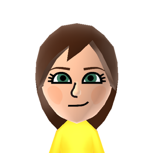 Caroline Mii character preview