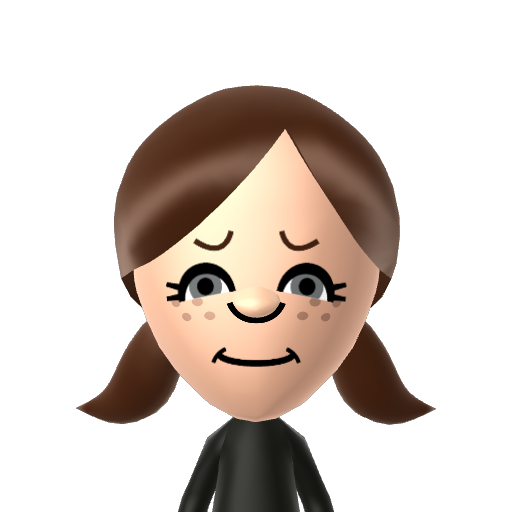 Tina Mii character: A MIi from Wii Sports: Unlimited City, a mod for Wii Sports