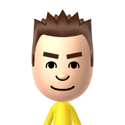 9しんそつ Mii character: A Mii from Minna no Jōshiki Ryoku TV