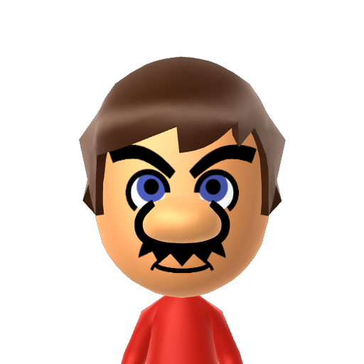? Mii character: A Mii uploaded to Check Mii Out Channel (WiiLInk)
