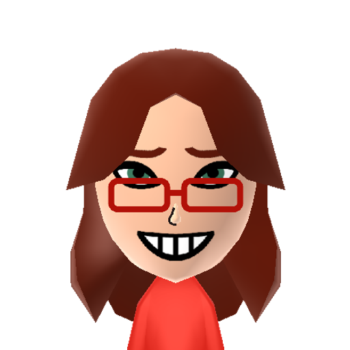 Grell Mii character: A character from the anime "Black Butler"