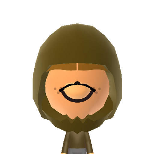 Acorn Mii character: The acorn that falls on Chicken Little, leading him to believe "The sky is falling!"