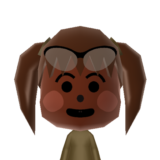 blush Mii character preview