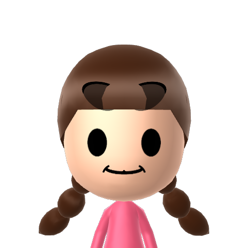 Toadette Mii character: These are extracted and derived from the Mii Central Miis from the 3DS Miitopia.