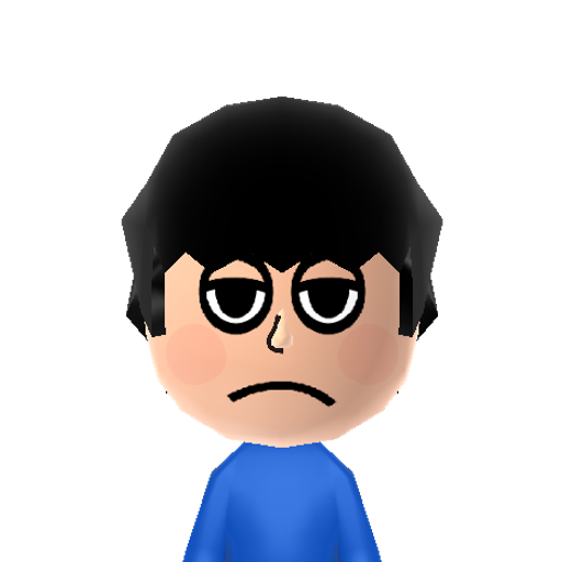 いちまつ Mii character: These are extracted and derived from the Mii Central Miis from the 3DS Miitopia.