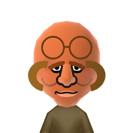 Quark Mii character: The Ferengi bartender from "Star Trek: Deep Space Nine" played by the actor Armin Shimerman.