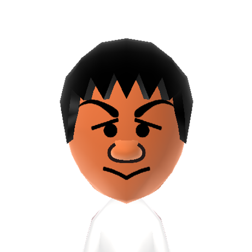 Mii47 Mii character: A Mii found in unused WaraWara files