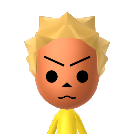 Ookahara Mii character: Scan image to obtain the Mii within it.

Travel Multiversal Mii #10

Ookahara N. Mercury

Ookahara N. Mercury (c) Ezra J. Cook II