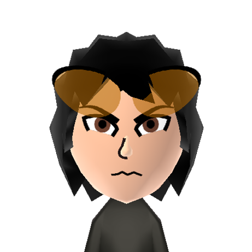 Pit Oscuro Mii character: Dark version of Pit, the main character of "Kid Icarus"