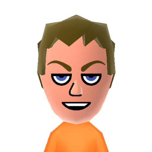 NINTENDO Mii character: a Default WaraWara Plaza Mii