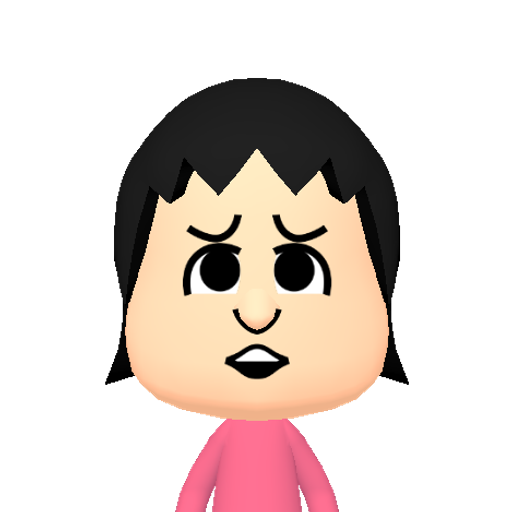 no name Mii character: This Mii is from the Switch SDK as a SampleDB Mii.