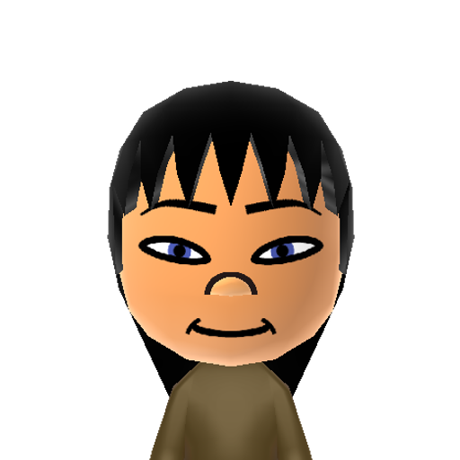 Xu Mii character: Custom Mii character for Wii Sports Archipelago, a mod for Wii Sports Resort