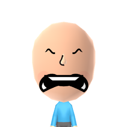 Crybaby Mii character: (Source: https://www.youtube.com/watch?v=xE3RDfCHAas)