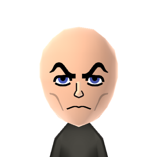 FortySeven Mii character: A clone assassin from the "Hitman" game series.