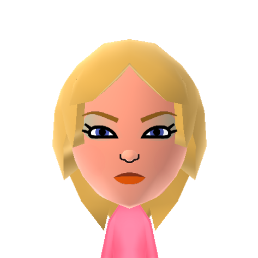 LeannRimes Mii character: Country and pop singer whose amazing voice brought her to stardom at just 13 years old.