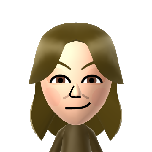 squishy Mii character: NNID: squishyhead1974